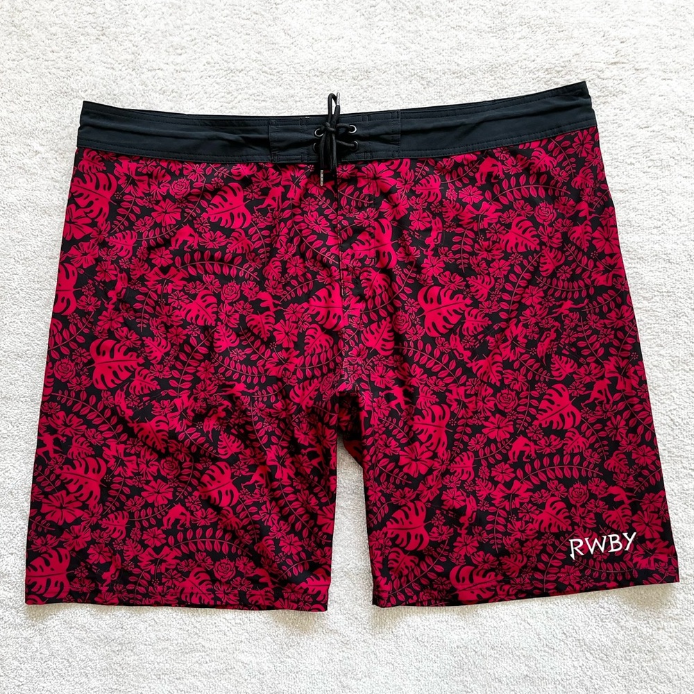 RWBY ANIME PRINT BOARD SHORT SIZE 42 COSPLAY MYSTICAL GOTH